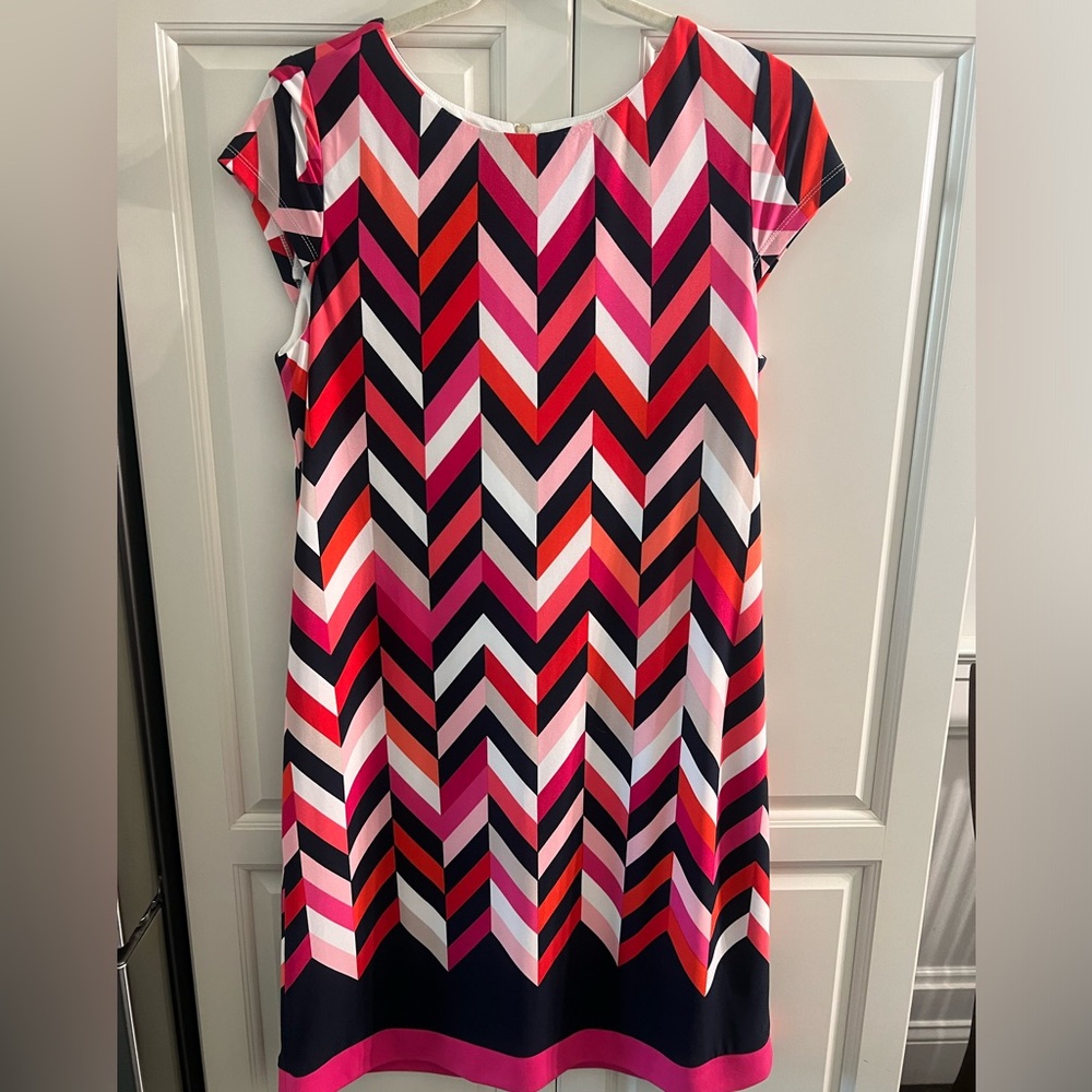 Colorful Business Casual dress. Size 12